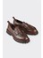 Taba Deri Erkek Günlük Loafer 4