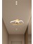Modern Eskitme Gold Ikili Kare 3 Renk (Beyaz&sarı&günışığı) LED Avize 1
