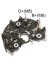 Diot Tablosu Bosch Tipi 150 A 122 mm M5/m8 Sağ Mercedes 1