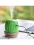 USB Hava Nemlendirici Kaktüs Zamanlama Aromaterapi Difüzörü Sis Makinesi Sisleyici Mini Aroma Ev Için Yeşil B (Yurt Dışından) 4