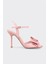 Pembe Kadın Topuklu Sandalet 1