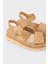 Naturel Deri Kadın Sandalet 5