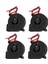 50 mm Üfleyici 24 Volt 5015 Çift Bilyalı Rulman x 15 Turbo Şarjlı Fırçasız-Yüksek Hızlı (4'lü Paket) (Yurt Dışından) 1