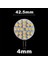 10 Adet 4.8W G4 Soket 5050 Smd Mini LED Ampul Dc 12V Halojen Bi-Pin Lambayı Değiştirin LED Soğuk Beyaz Işıklar (Yurt Dışından) 3