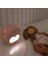 Nordic LED Gece Lambası Çocuk Odası Başucu Uyku Lambası Gece Lambası USB Şarjlı Sevimli Işık, Pembe (Yurt Dışından) 2
