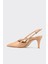 Naturel Kadın Topuklu Ayakkabı 3