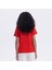 Ellesse EF174-RD Bisiklet Yaka Kadın T-Shirt - Kırmızı 2