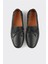 Siyah Deri Erkek Loafer 4