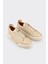 Bej Deri Kadın Spor Ayakkabı 2