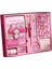 Sanrio My Melody Anime Kawaii Kalem Defter Cetvel Kırtasiye Seti Sevimli Karikatür Siyah Pirinç Çıkartmalar Çocuk Okul Hediyeleri Oyuncaklar (Yurt Dışından) 1