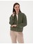 Kadın Haki Comfort Fit Örme Hırka 50301345-VR027 1
