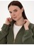 Kadın Haki Comfort Fit Örme Hırka 50301345-VR027 2