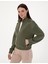 Kadın Haki Comfort Fit Örme Hırka 50301345-VR027 3
