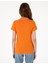 Kadın Turuncu Slim Fit Basic Tişört 50306039-VR051 5