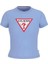 Guess Mavi Beyaz Slim Fit T-Shirt Iconic Mid Organic Stretch 1