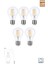 LED Filament Rustik Ampul E27 8W 3000K Gün Işığı ERD-252 1
