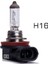 12V H16 Ampul 19W Beyaz Işık 5500K 1