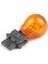 12V 1016 AMPUL DİPSİZ T20 27/7W (PLASTİK DİPLİ) SARI 1