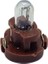 12V DUYLU GÖSTERGE AMPULÜ DİPSİZ 0.56 W (MF15) (KAHVERENGİ DUY) JAPON TİP (1 AD) 1