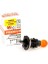 12V GÜNDÜZ SÜRÜŞ AMPULÜ (SOKETLİ) SARI (PH24W) 1