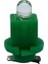 12V Duylu Gösterge Ampulü Dipsiz 1.2 W Yeşil (Arkadan Tırnak) 1