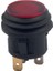 Aksa 12V Buton Pls (Kalıcı) (On/off) (3 Fişli) (20 Mm) (Körüklü) Kırmızı 1