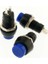 Mini Buton Pls (Kalıcı) (On/off) (11 Mm) Mavi 1