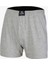 Erkek Siyah %100 Pamuk Penye Boxer 1