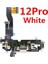 Apple iPhone 12 Pro Full Şarj Soketi (Beyaz) 1