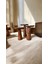 Wood Ahşap 3’lü Set Mantar Yan Sehpa Konik Model / Kestane Renk / Zigon Sehpa Vernikli 2