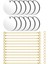 12 Set Süblimasyon Charm Isim Kimlik Charm Altın (Yurt Dışından) 1
