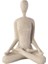Yoga Pozu Heykel Figürü Nordics Oturma Odası Ev Dekorasyonu A (Yurt Dışından) 1