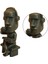 Moai Heykeli Dekor Paskalya Adası Süsleme Oda Aksesuarları Antika (Yurt Dışından) 2