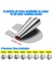 Dikiş Rulo Kenar Ayağı Evrensel 5 Adetpaket 3mm-7mm Kavisli Kaydırma (Yurt Dışından) 3