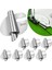 Dikiş Rulo Kenar Ayağı Evrensel 5 Adetpaket 3mm-7mm Kavisli Kaydırma (Yurt Dışından) 5