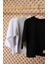 3'lü Basic Etiketli Uzun Kollu T-Shirt Set 2