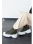 Marlowe Kadın Bot Sneakers Bağçıklı Yeşil Cilt 3