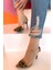 Layla Stiletto Şeffaf Leopar Süet 2