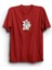 Stray Kids Skzoo Karakter Baskılı Unisex %100 Pamuk Kırmızı T-Shirt 1
