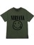 Nirvana Baskılı Unisex %100 Pamuk T-Shirt 1