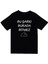 Recep Tayyip Erdoğan Baskılı Unisex %100 Pamuk Siyah T-Shirt 1