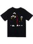 Unisex Siyah Run Dmc Baskılı T-Shirt 1