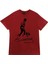 Erkek Kırmızı Gazi Mustafa Kemal Atatürk Baskılı T-Shirt 1