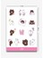 Ayıcık Sticker | Bullet Journal | Notebook | Ajanda | Scrapbook Için Uygun Sticker 1