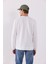 Rich Bisiklet Yaka Regular Fit Basic Sweatshirt - Fildişi 5