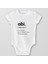 Organik Pamuk Abi Diğer Yarısı Bebek Body Çıtçıtlı Zıbın Badi Kısa Kol 1