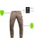 Unisex Bej Jeans Motosiklet Pantolonu John Doe Kevlar JDC5004 1