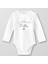 Organik Pamuk I Love My Mother Bebek Body Çıtçıtlı Zıbın Badi Uzun Kol 1
