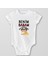 Organik Pamuk Benim Babam Bir Kahraman Bebek Body Çıtçıtlı Zıbın Badi Kısa Kol 1