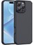 Apple iPhone 16 Pro Max Kılıf Magsafe Şarj Özellikli Karbon Fiber Tasarımlı Tqr Elnino Kapak-Siyah-Siyah 1
